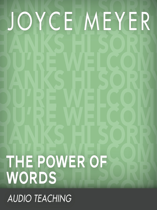 Title details for The Power of Words by Joyce Meyer - Available